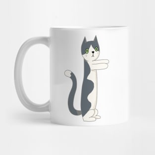 Long Kitty [Tuxedo] Mug